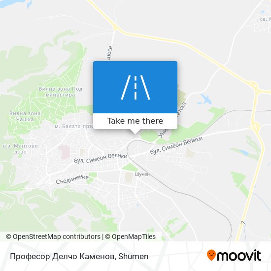 Професор Делчо Каменов map