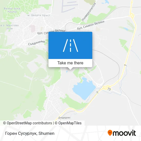 Карта Горен Сусурлук