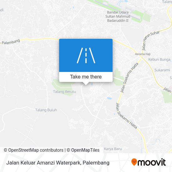 Jalan Keluar Amanzi Waterpark map