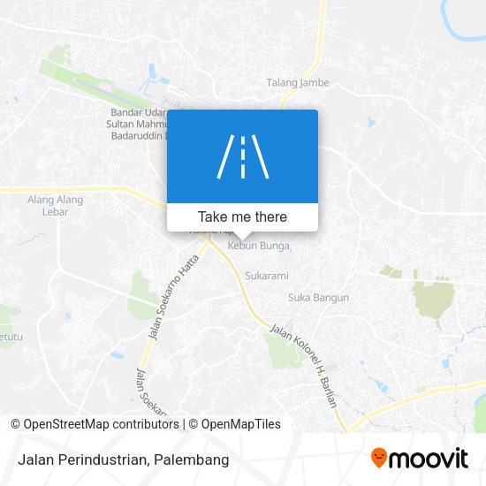 Jalan Perindustrian map
