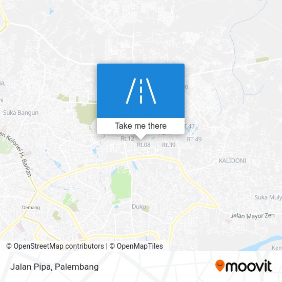 Jalan Pipa map