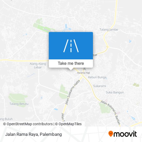 Jalan Rama Raya map