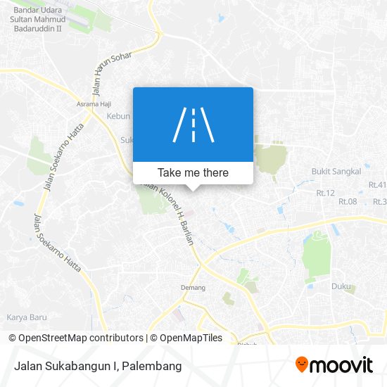 Jalan Sukabangun I map