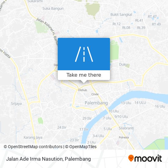 Jalan Ade Irma Nasution map