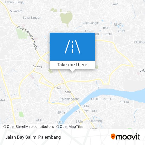 Jalan Bay Salim map