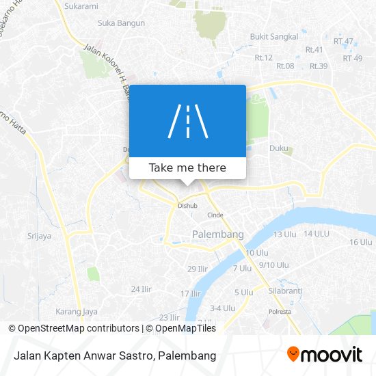 Jalan Kapten Anwar Sastro map