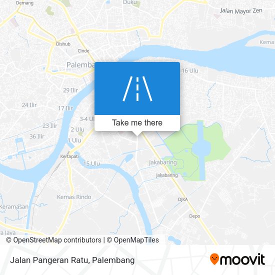 Jalan Pangeran Ratu map