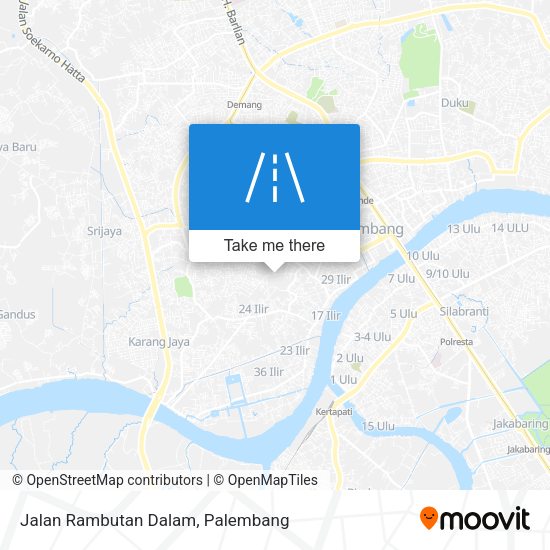 Jalan Rambutan Dalam map