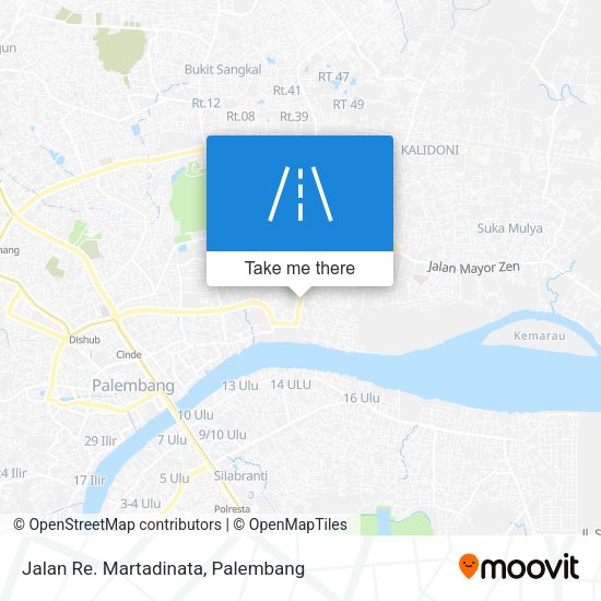 Jalan Re. Martadinata map