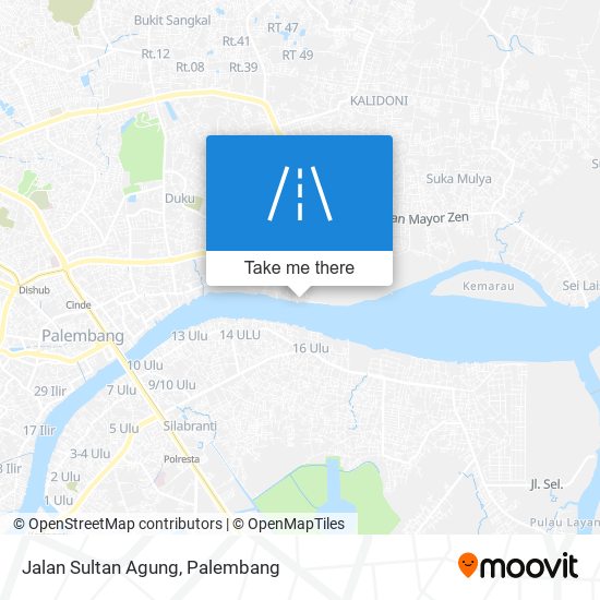 Jalan Sultan Agung map