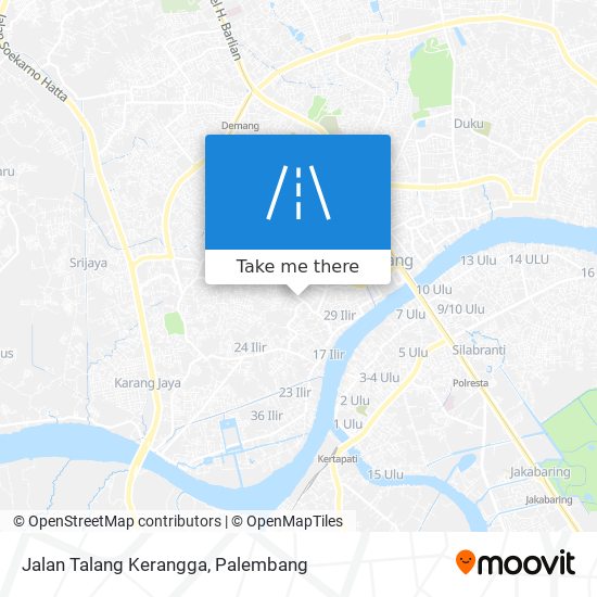 Jalan Talang Kerangga map