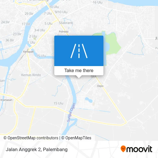 Jalan Anggrek 2 map