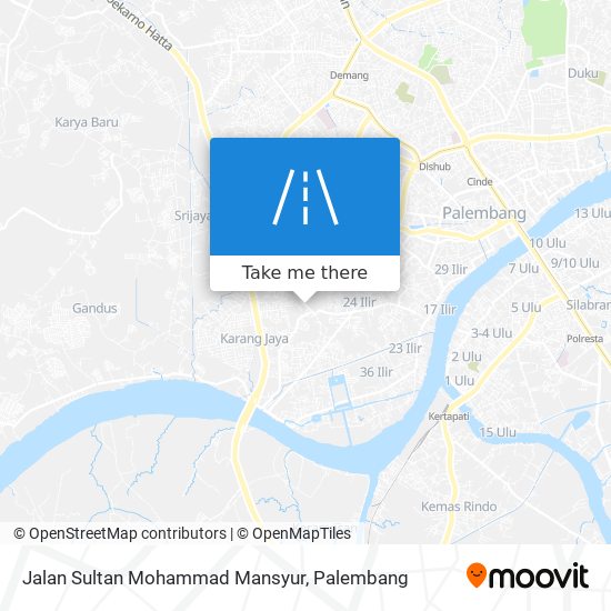 Jalan Sultan Mohammad Mansyur map