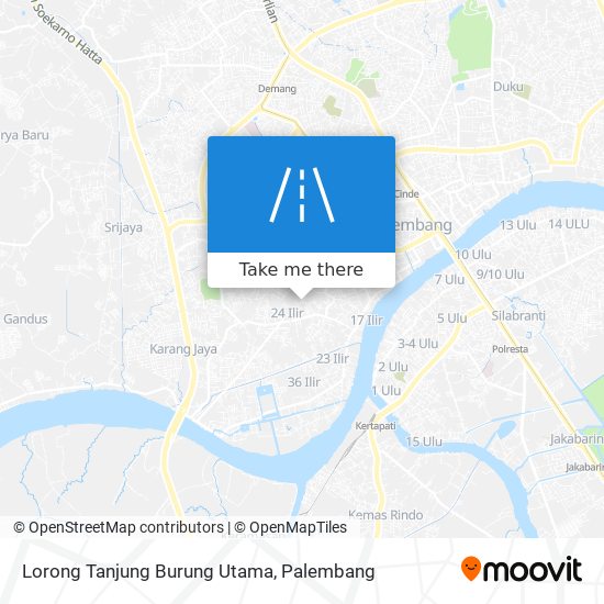 Lorong Tanjung Burung Utama map