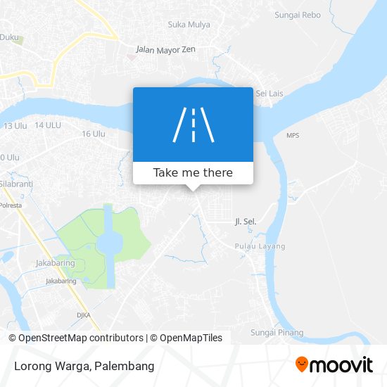 Lorong Warga map