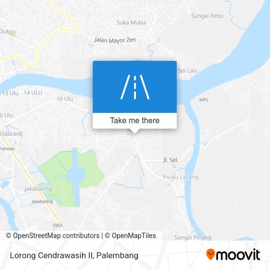 Lorong Cendrawasih II map