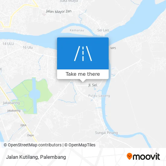 Jalan Kutilang map