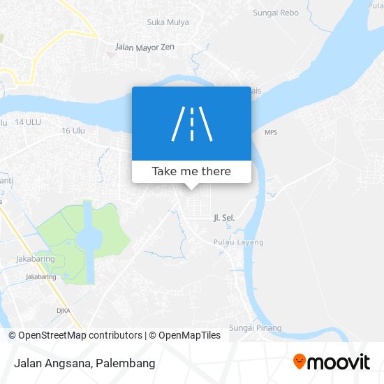 Jalan Angsana map