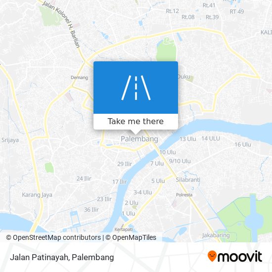 Jalan Patinayah map
