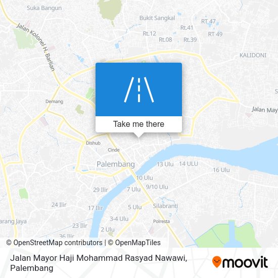 Jalan Mayor Haji Mohammad Rasyad Nawawi map