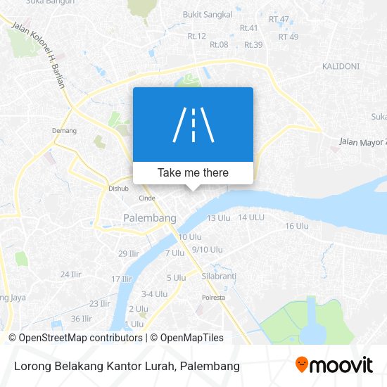 Lorong Belakang Kantor Lurah map