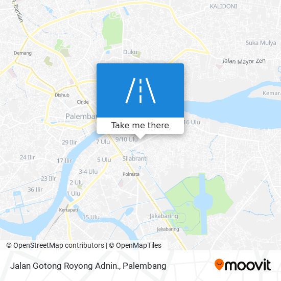 Jalan Gotong Royong Adnin. map