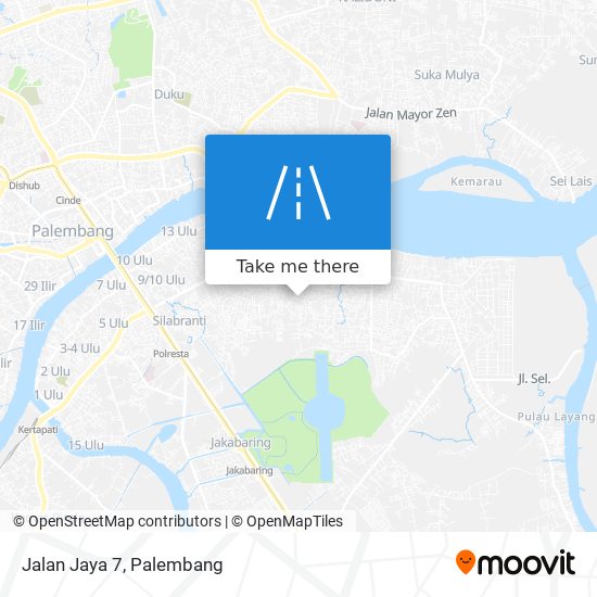 Jalan Jaya 7 map