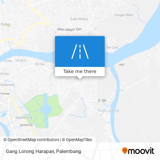 Gang Lorong Harapan map