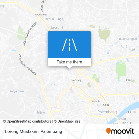 Lorong Mustakim map