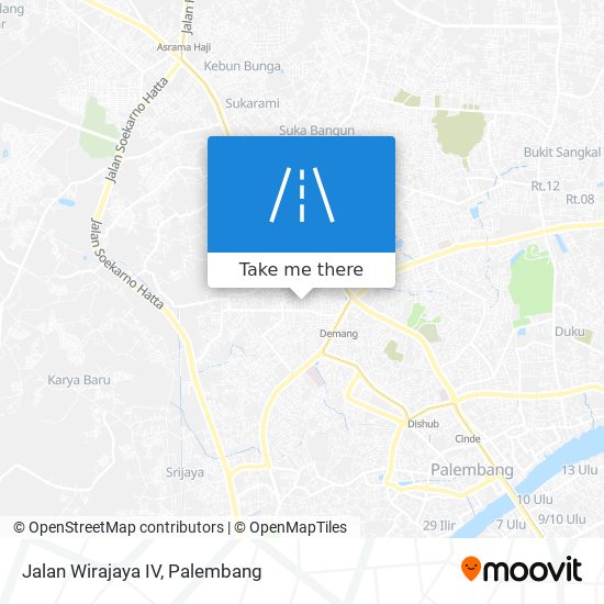 Jalan Wirajaya IV map