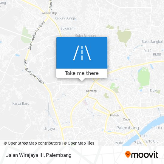 Jalan Wirajaya III map
