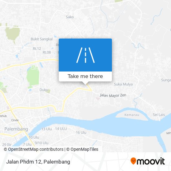 Jalan Phdm 12 map