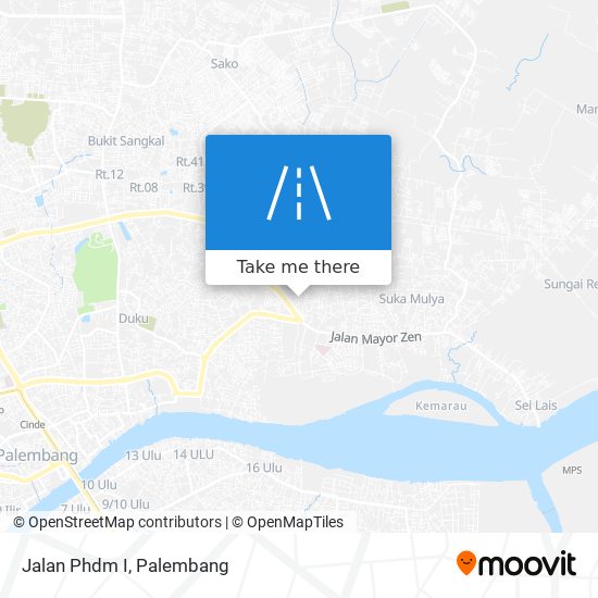 Jalan Phdm I map