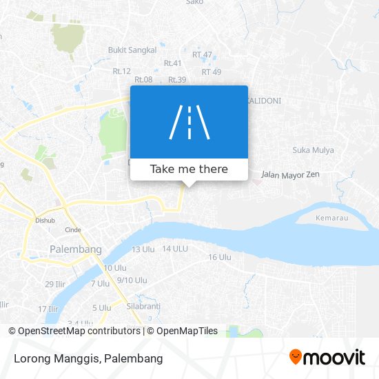 Lorong Manggis map