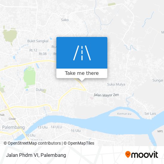 Jalan Phdm VI map