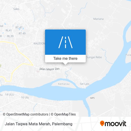 Jalan Taqwa Mata Merah map
