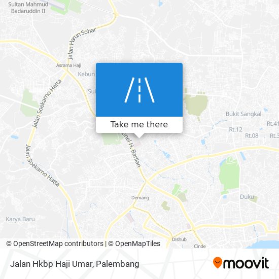 Jalan Hkbp Haji Umar map