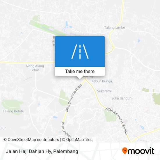 Jalan Haji Dahlan Hy map