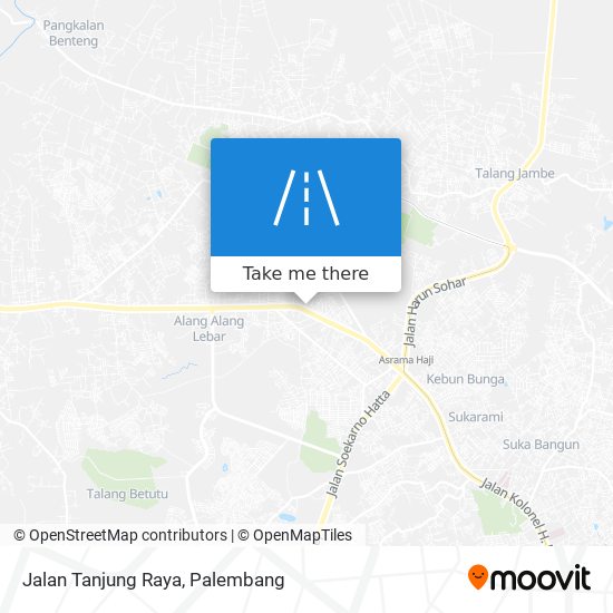 Jalan Tanjung Raya map
