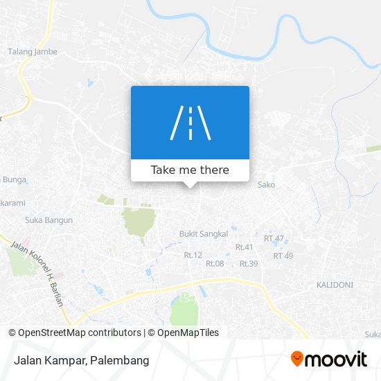 Jalan Kampar map