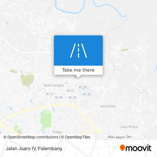 Jalan Juaro IV map