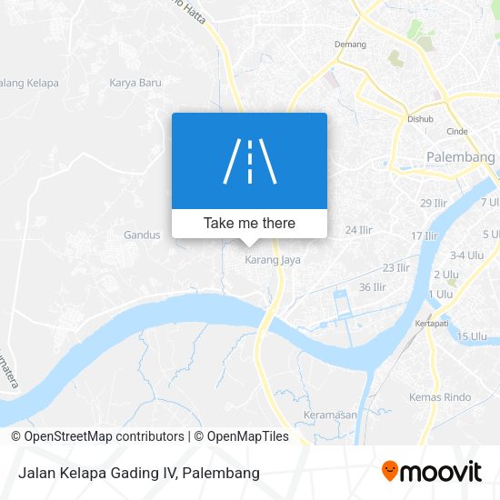 Jalan Kelapa Gading IV map