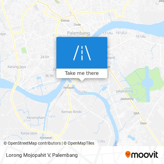 Lorong Mojopahit V map