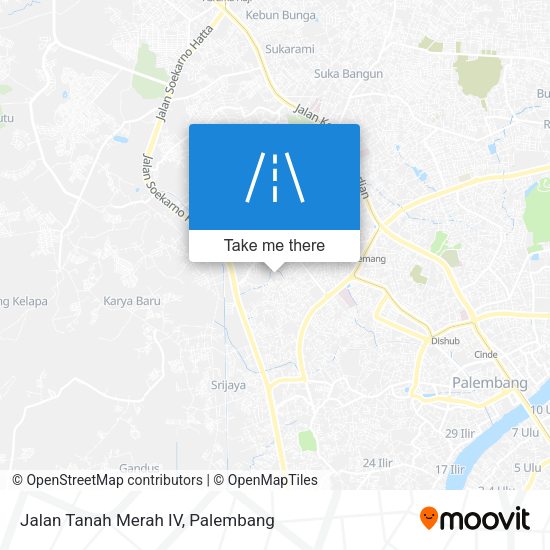 Jalan Tanah Merah IV map