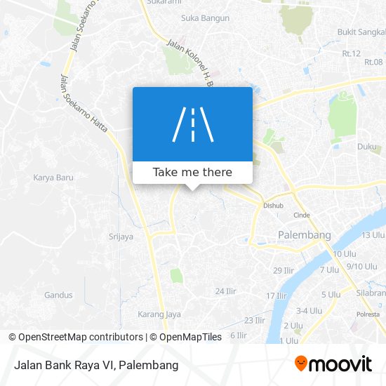 Jalan Bank Raya VI map