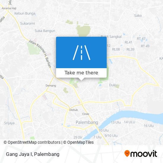 Gang Jaya I map
