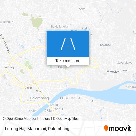 Lorong Haji Machmud map