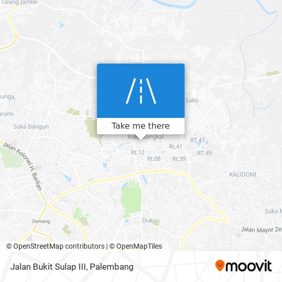 Jalan Bukit Sulap III map