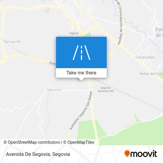 Avenida De Segovia map