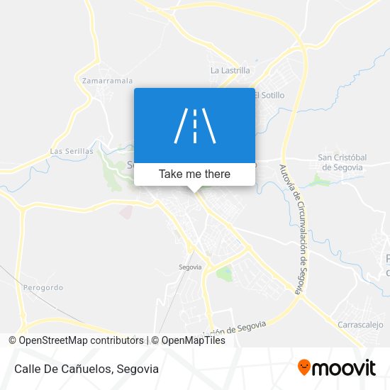 Calle De Cañuelos map